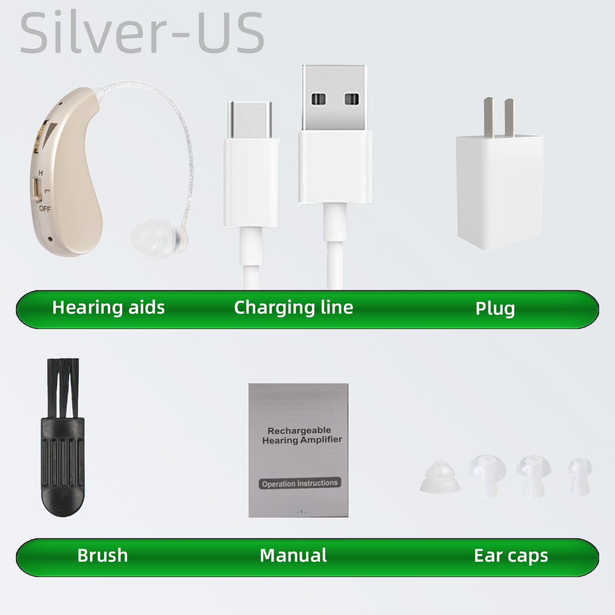 Behind-the-ear hearing aids
