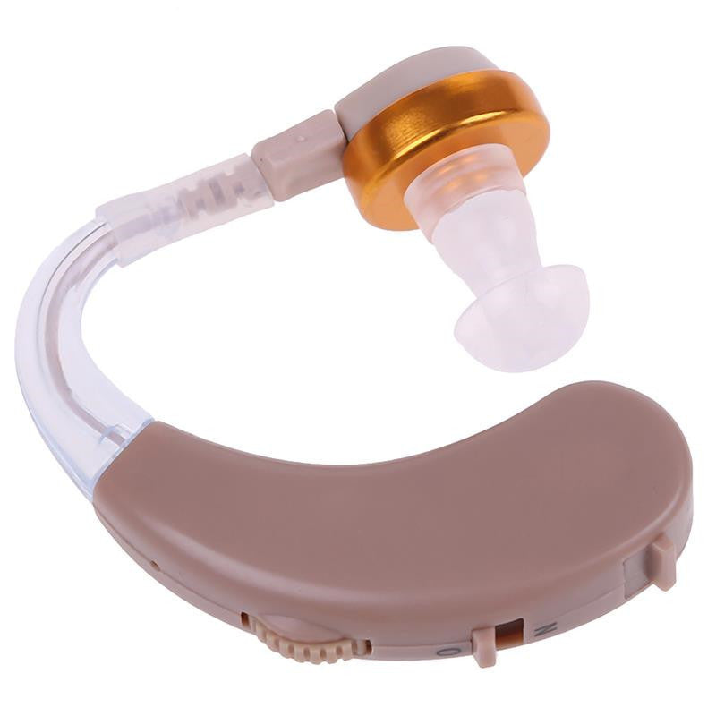 Behind-the-Ear Noise Reduction Hearing Amplifier