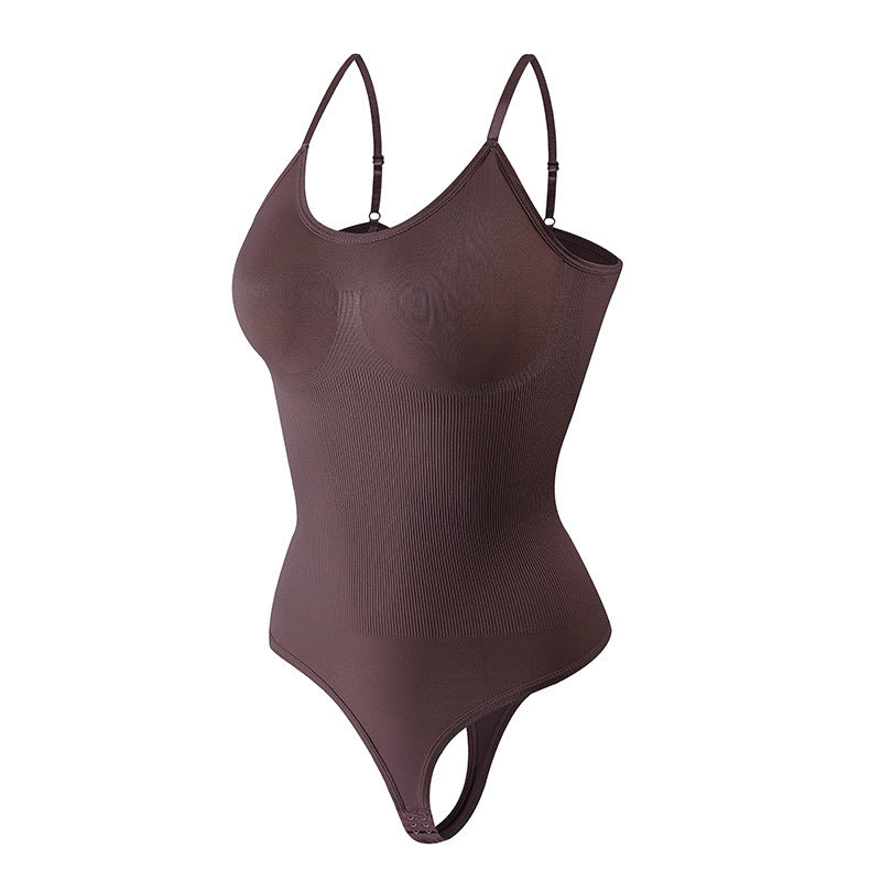 Belly Tinting Hip-lifting T-shaped Tunic Seamless