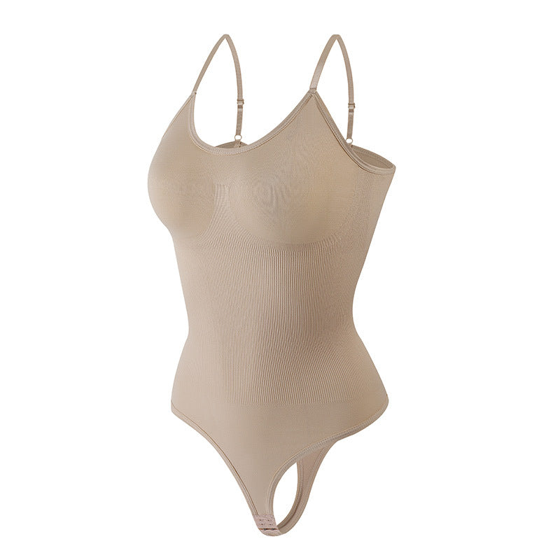 Belly Tinting Hip-lifting T-shaped Tunic Seamless