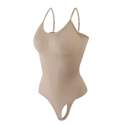 Belly Tinting Hip-lifting T-shaped Tunic Seamless