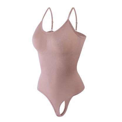 Belly Tinting Hip-lifting T-shaped Tunic Seamless