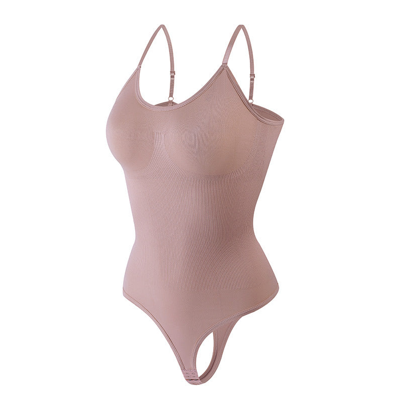 Belly Tinting Hip-lifting T-shaped Tunic Seamless