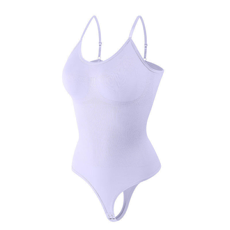 Belly Tinting Hip-lifting T-shaped Tunic Seamless