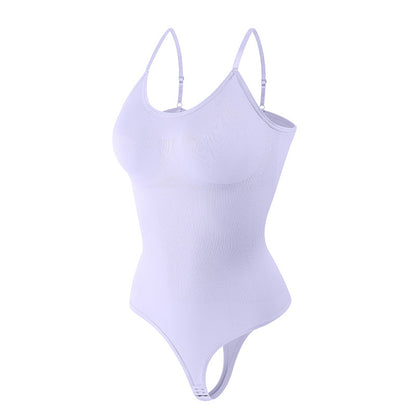 Belly Tinting Hip-lifting T-shaped Tunic Seamless