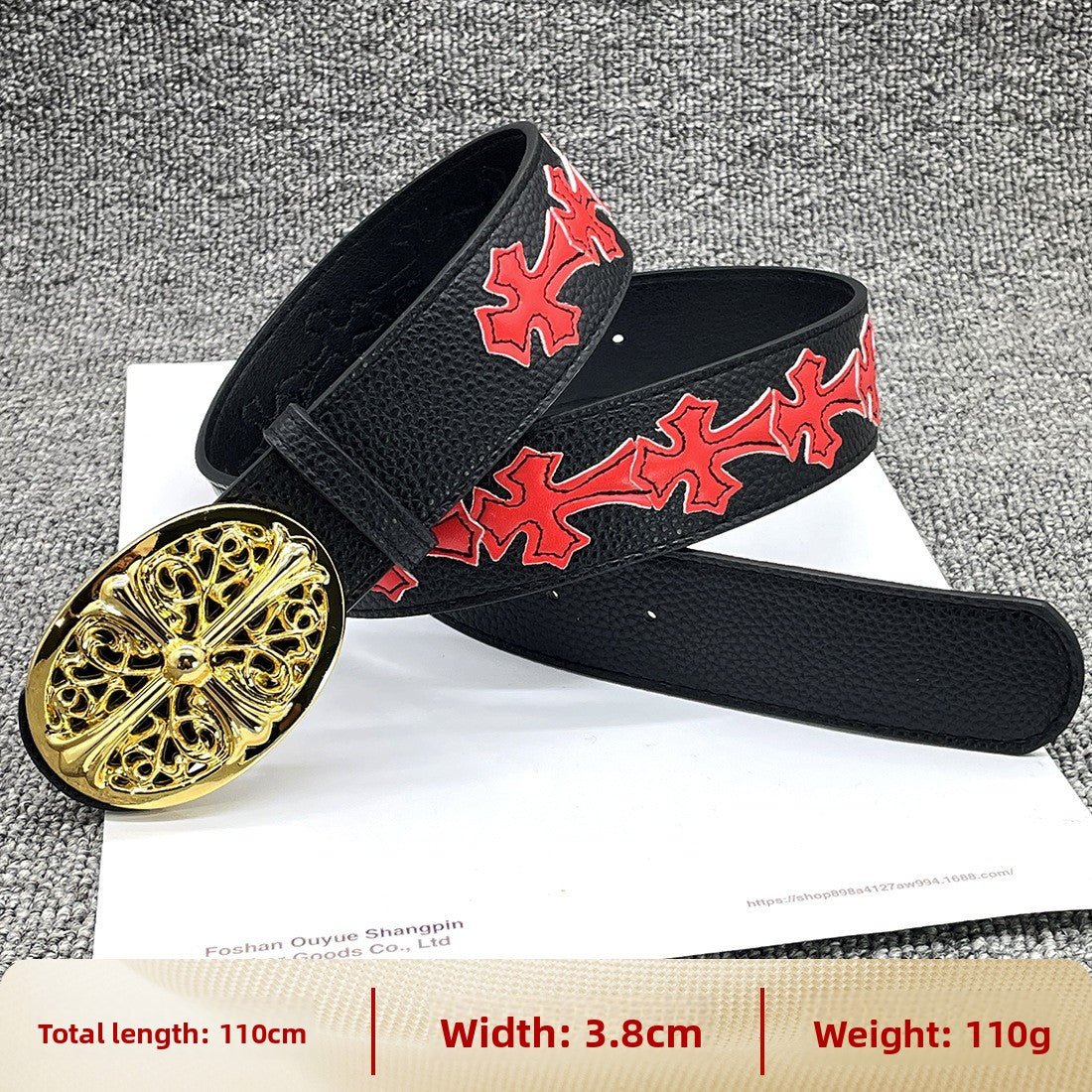 Belt Star Same Style Punch Retro Heart