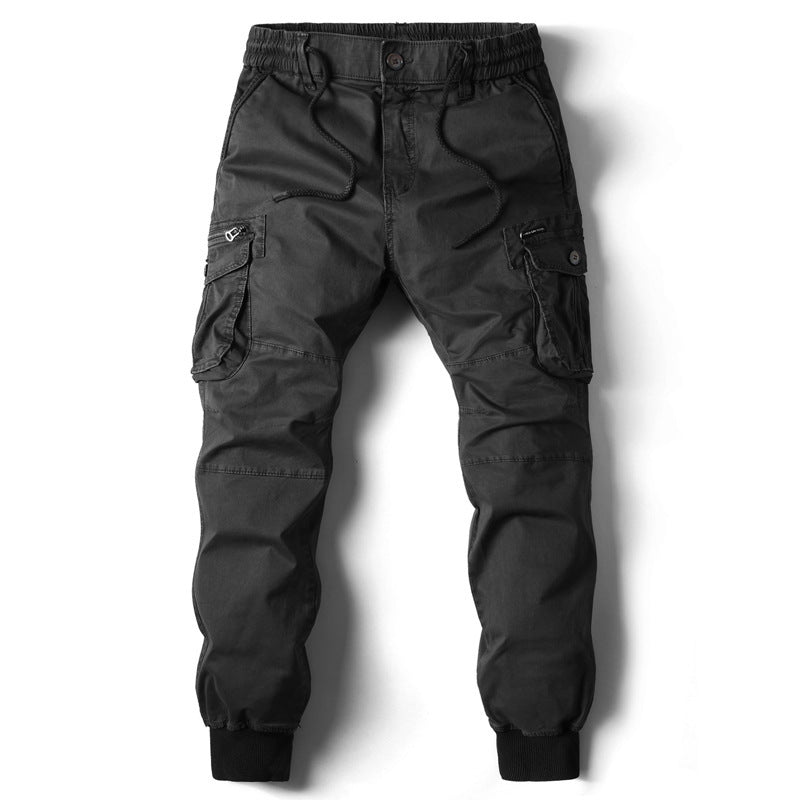 Belted cargo pants