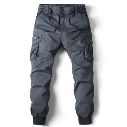 Belted cargo pants