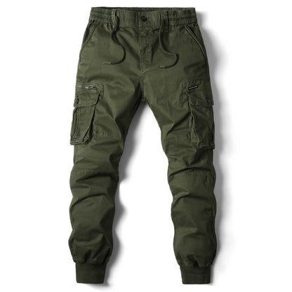 Belted cargo pants
