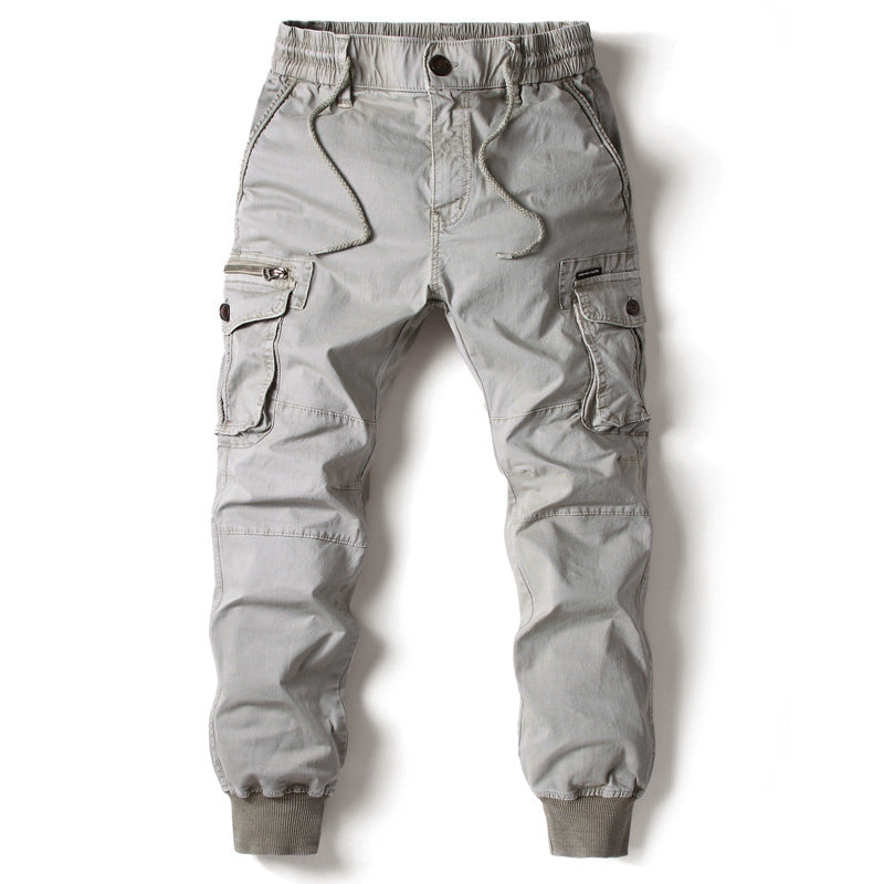 Belted cargo pants