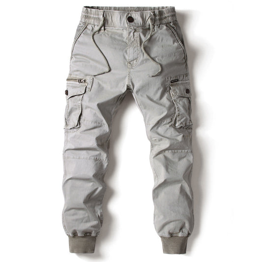 Belted cargo pants