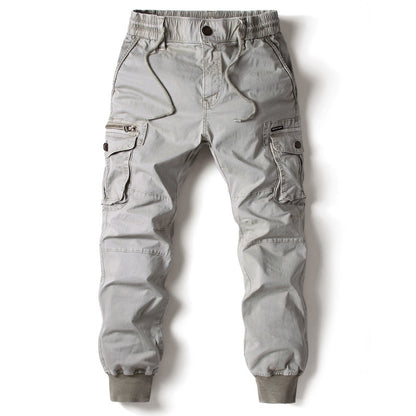 Belted cargo pants