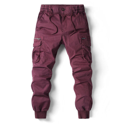 Belted cargo pants