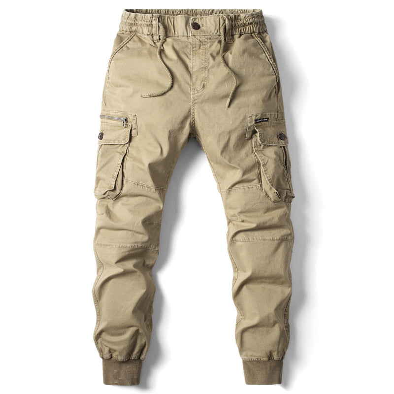 Belted cargo pants