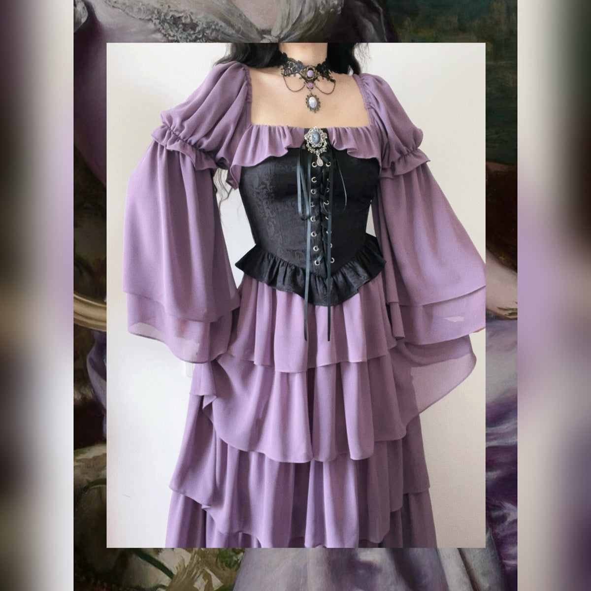 Belted girl's dress