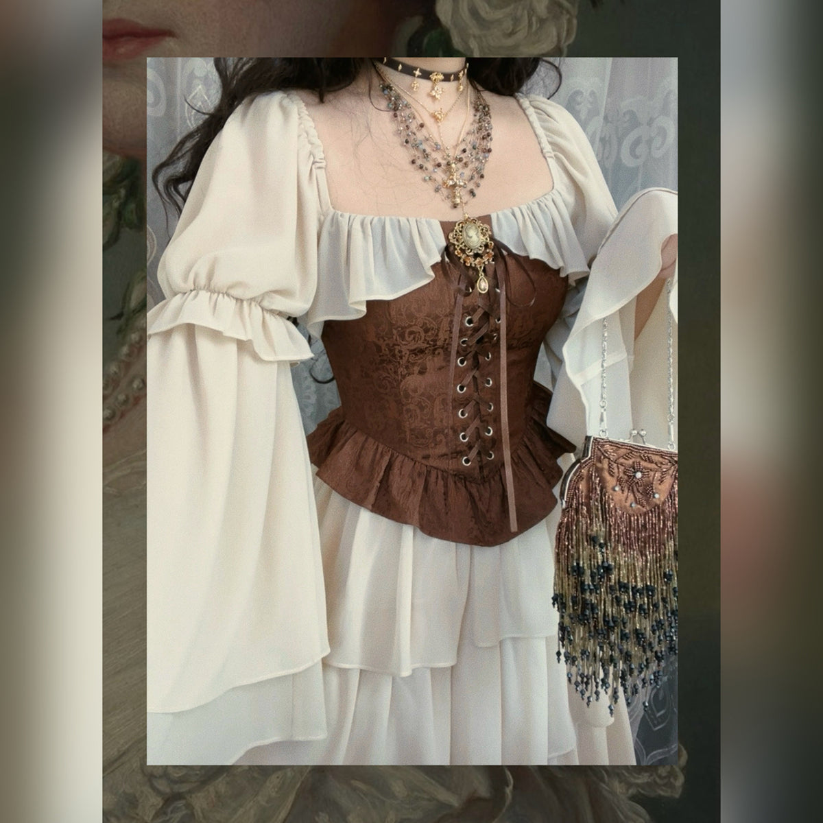 Belted girl's dress