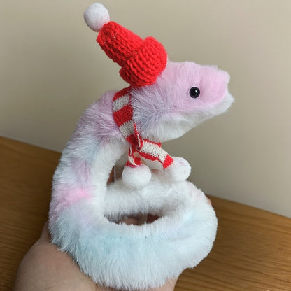 Bendable Plush Snake Doll with Optional Accessories