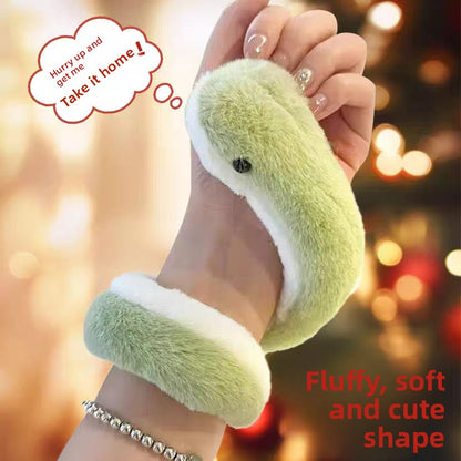 Bendable Plush Snake Doll with Optional Accessories