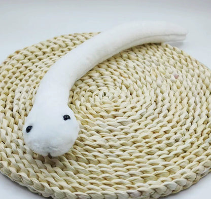 Bendable Plush Snake Doll with Optional Accessories
