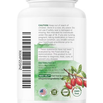 Berberine Herbal Supplement Capsules