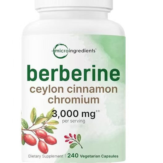 Berberine Herbal Supplement Capsules
