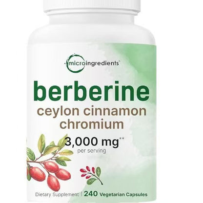 Berberine Herbal Supplement Capsules