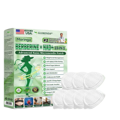 Berberine NAD+ Moringa Microneedle Weight Loss Patches