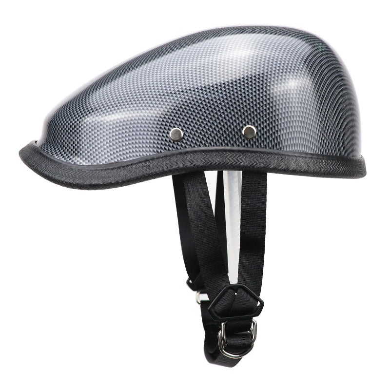 Beret-style vintage helmet