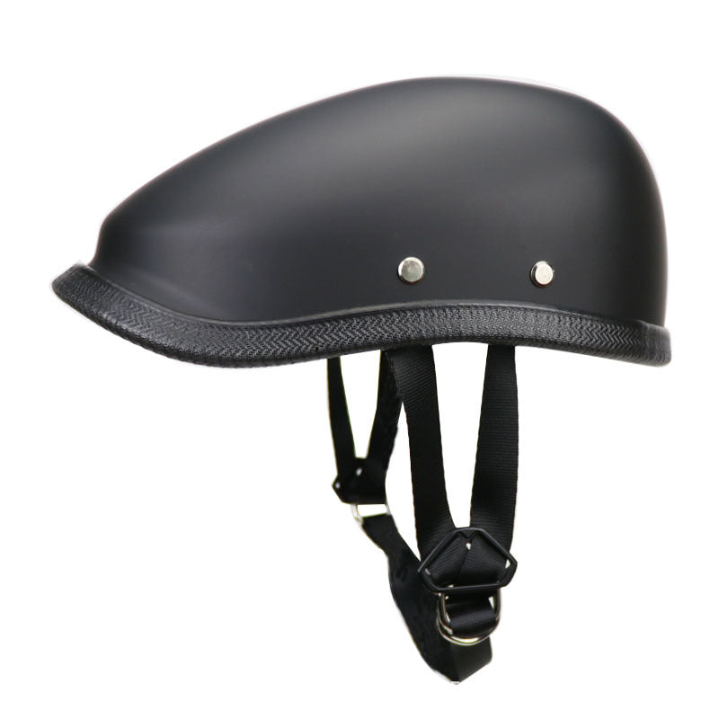 Beret-style vintage helmet