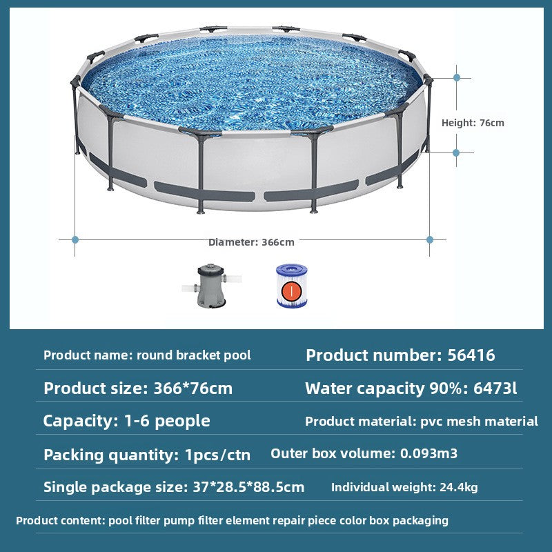 Bestway Round Inflatable Pool for Family Use