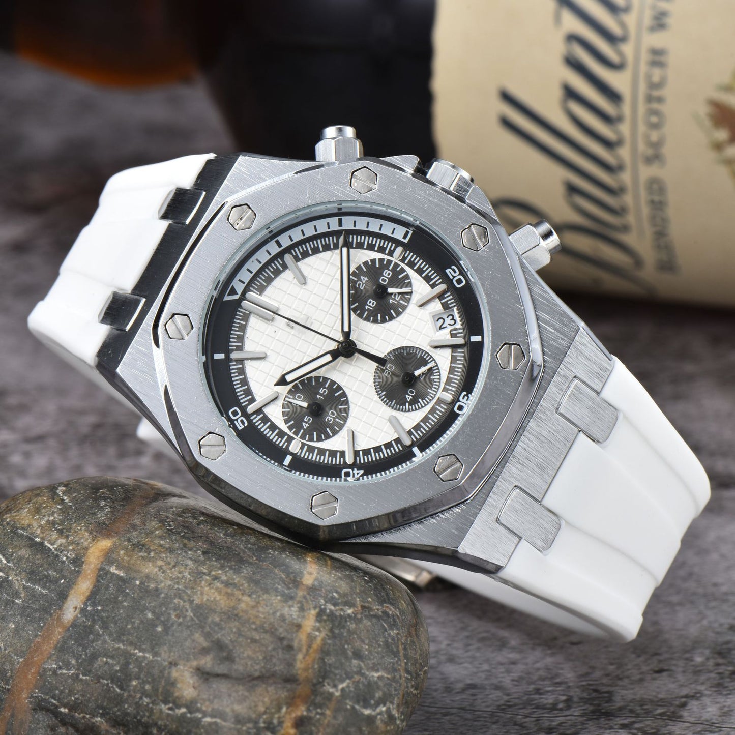 BESTWIN Men's Sports Watch with Luminous and Calendar