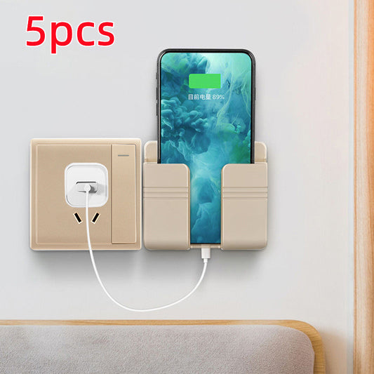 Mobile Phone Charging Storage Rack Punch-Free Sticky Box