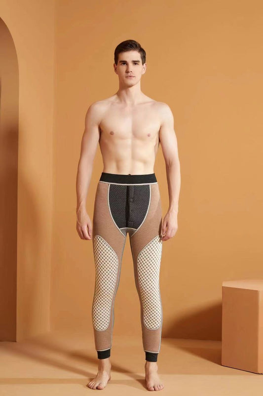 Northeast Men’s Cotton Pants Graphene Waist Support Thickened