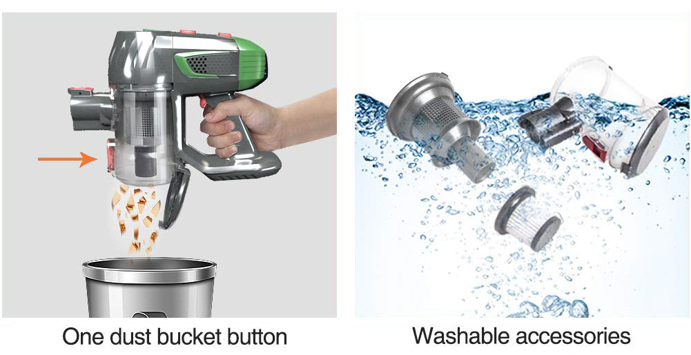 Buy Handheld Wireless Vacuum Cleaner Pro – Foldable Tube Design