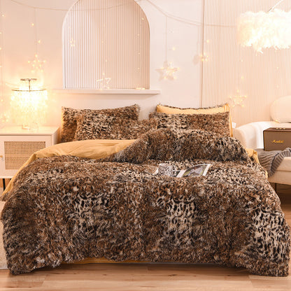 Buy Luxury Fleece Duvet Cover – Thick, Warm & Fluffy Bedding Set
