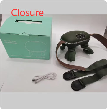 Electric Neck and Shoulder Massager for Deep Kneading Relief