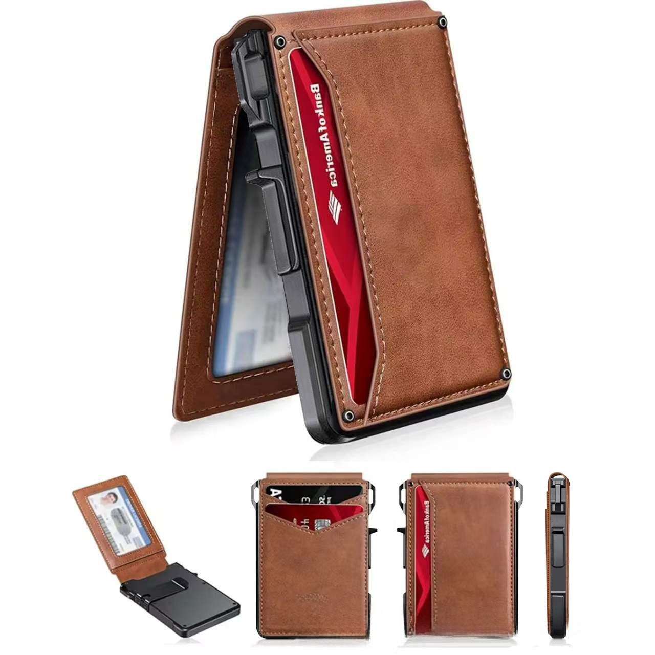 Bi-Fold RFID Protection Carbon Fiber Wallet