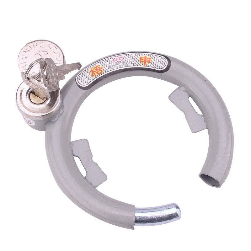Bicycle Anti-Theft Lock Steel Fixed Mount
