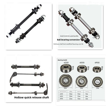 Bicycle axle