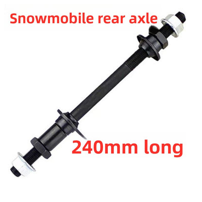 Bicycle axle