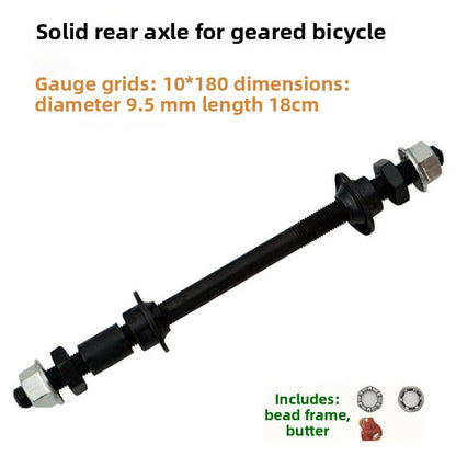 Bicycle axle
