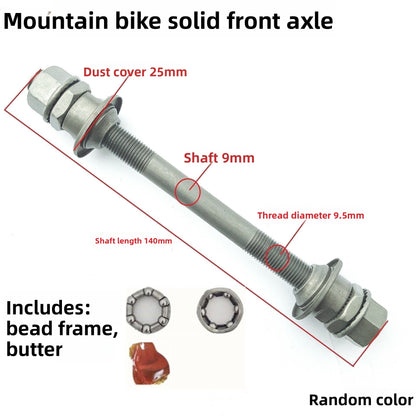 Bicycle axle