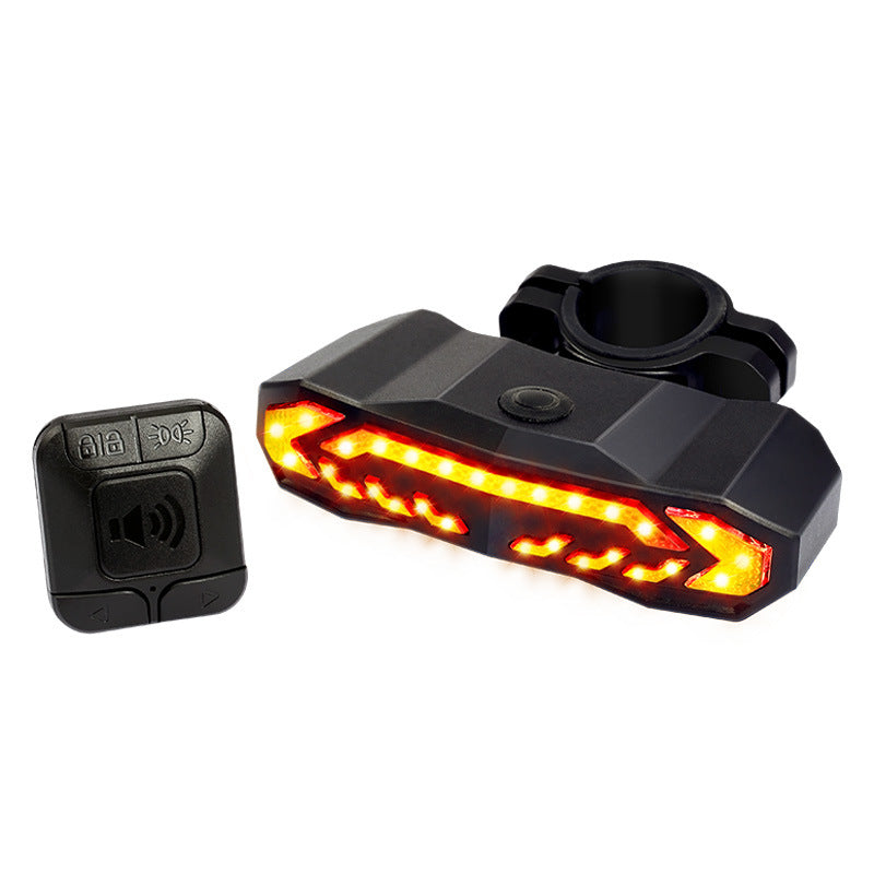Bicycle brake, steering, and tail light