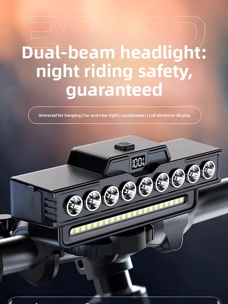 Bicycle bright night riding headlights