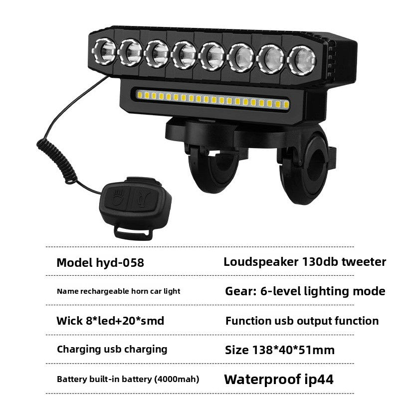 Bicycle bright night riding headlights