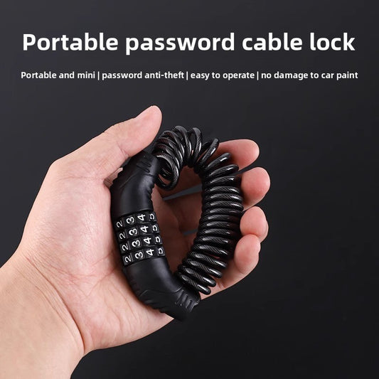 Bicycle combination lock