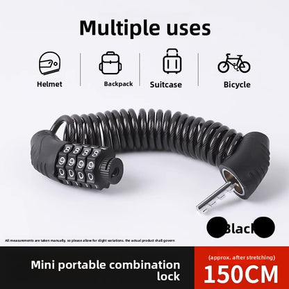Bicycle combination lock