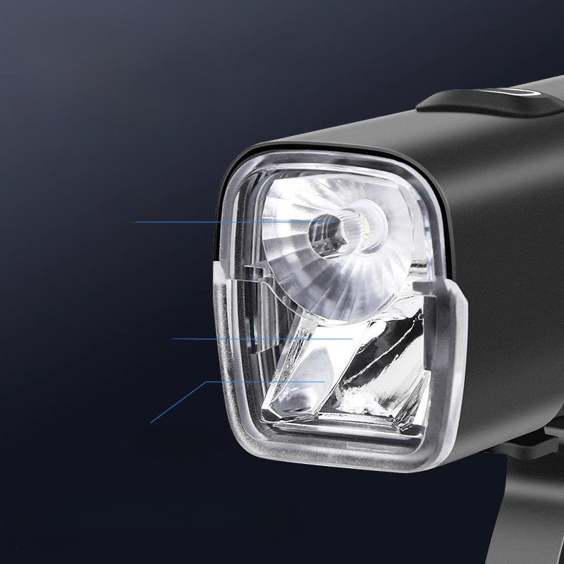 Bicycle Headlight with Dual Beam and Remote Control