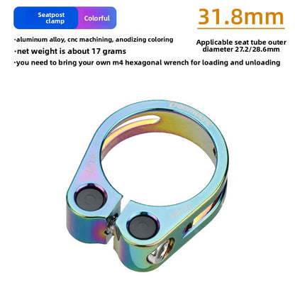 Bicycle Seat Tube Clamp Aluminum Alloy