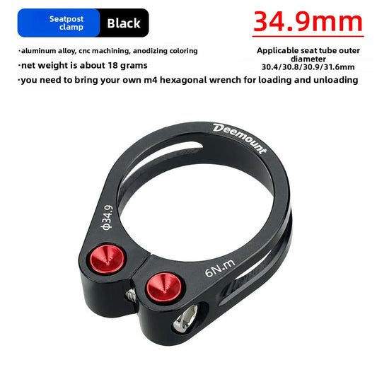Bicycle Seat Tube Clamp Aluminum Alloy